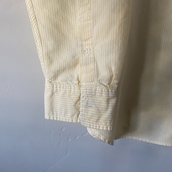 Chaps yellow casual button up shirt - Picture 6 of 8